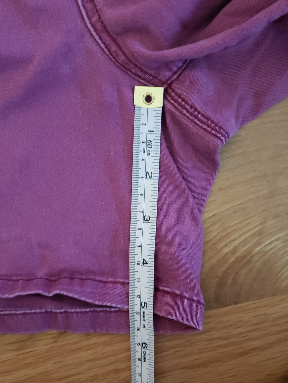 Maurices Purple/Pink Chino Women’s Shorts - Picture 7 of 7